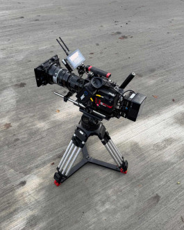 Arri Mini LF with Cooke Zoom on sticks.